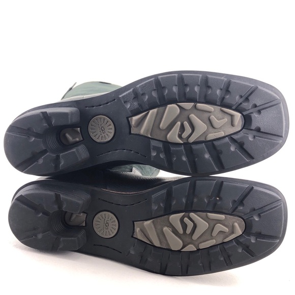 UGG Smithfield Leather Winter Riding Boots 8 - Picture 7 of 16